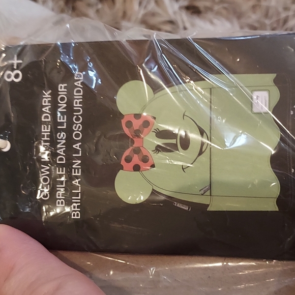 Disney Loungefly Ghost Minnie Mouse Glow In The Dark Backpack main image 7